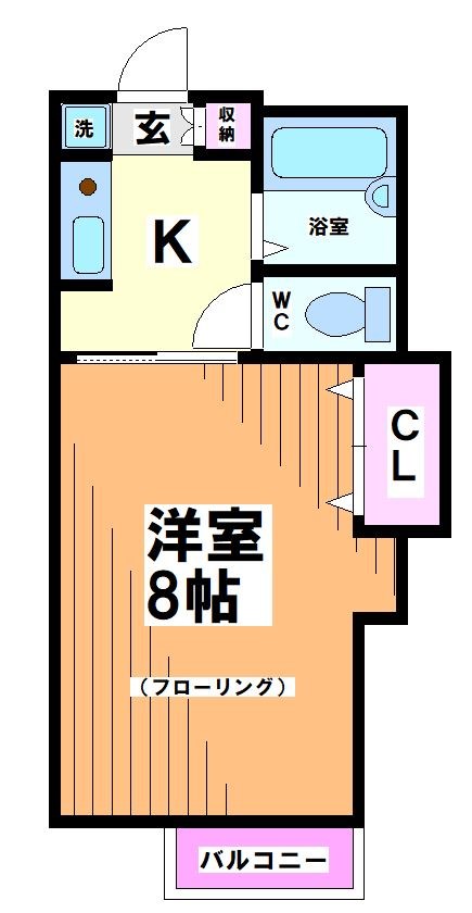 ハイツ千代浦  間取り