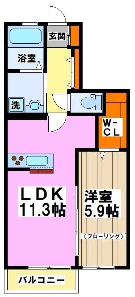 アーバングレイス松庵 間取り