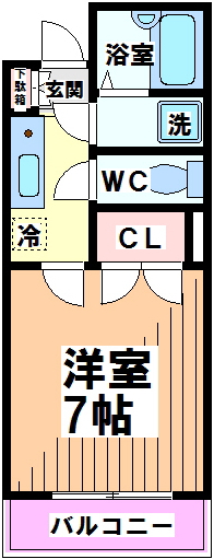 ロジェ高井戸弐番館 間取り