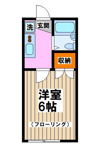 小俣ハウス（吉祥寺東町） 間取り