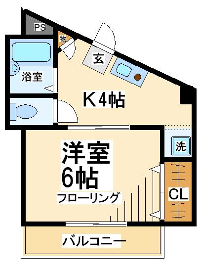 コートハウスＪ 間取り図