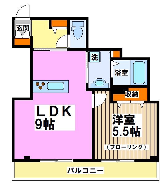 PALACE OGIKUBO 間取り