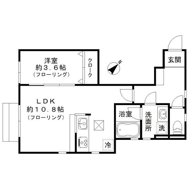 サンハイム井の頭 間取り