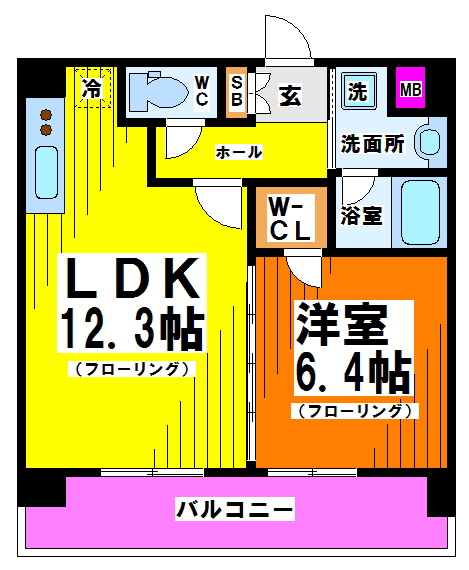 KDXレジデンス桜上水 間取り