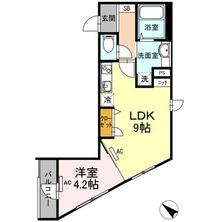 アルモ井の頭 間取り