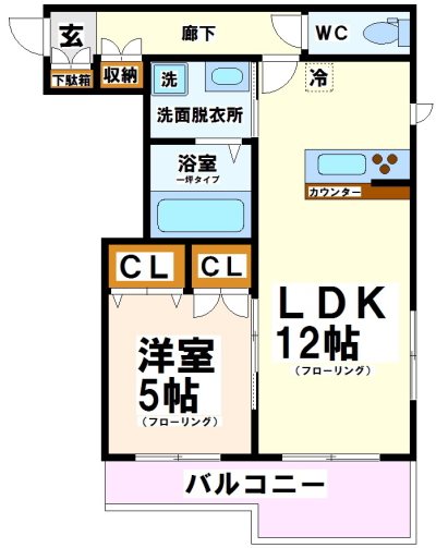 メゾン ド ルミエール　 間取り