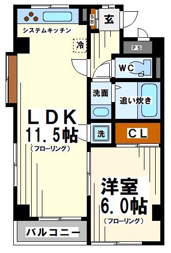 サンライズ狛江 間取り