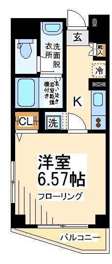 プレズィール千歳烏山　-弊社管理物件- 間取り図