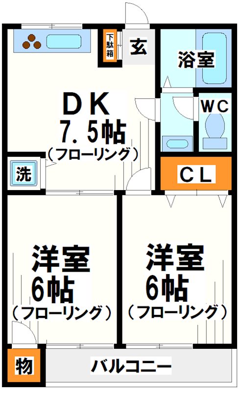 カーサアゼリア 間取り