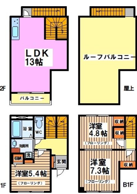 SORA NOTE(ソラノオト) 間取り