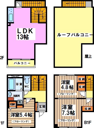 SORA NOTE(ソラノオト) 間取り