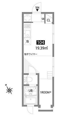 テラッツァ久我山 間取り