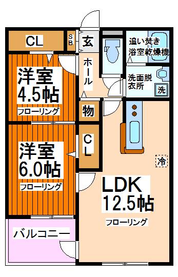 ベルミナ仙川 間取り