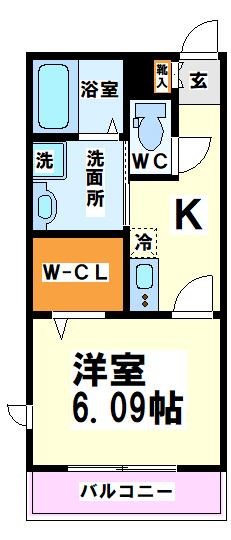 フォレストメゾン府中桜通り 間取り