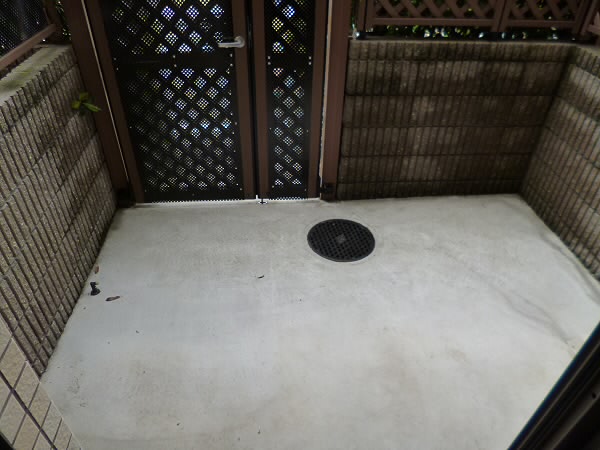 ウエストログイサーラ ベランダ