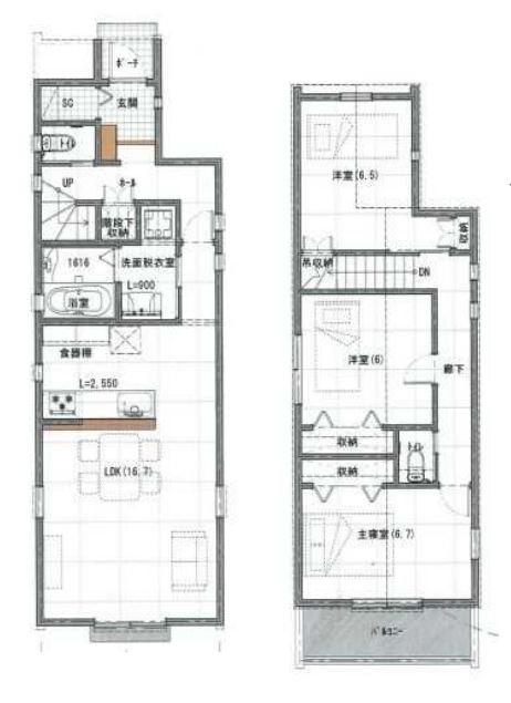 善福寺3丁目戸建賃貸 間取り