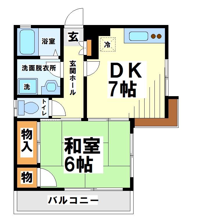 サンハイム白糸 間取り