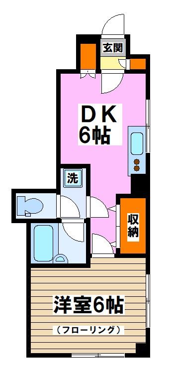 宮崎ハイツ 間取り