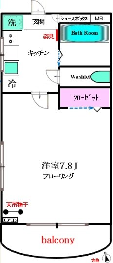 アゼールリドー 間取り