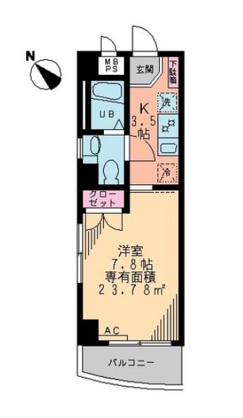 カーサフェリーチェ吉祥寺 間取り