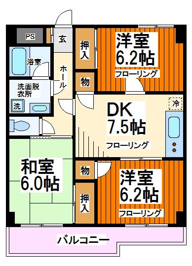 ファミールYK 間取り