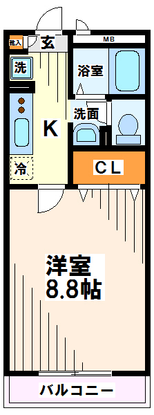 サンハイツ 間取り図