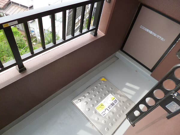 クラヴィーア仙川 ベランダ