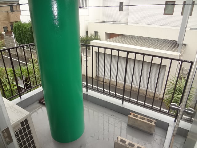 桜コーポ ベランダ