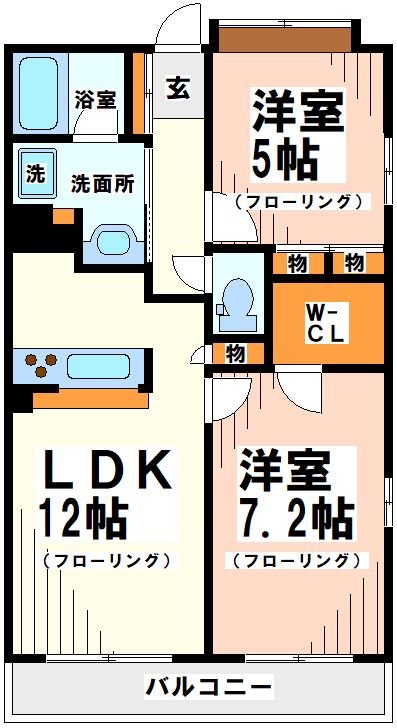 オーキッドスクエア 間取り図