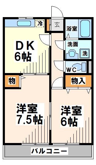 ベルメゾン彩 間取り