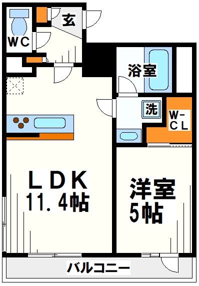 ステージグランデ千歳烏山アジールコート 間取り