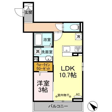 ソレール西久保 間取り