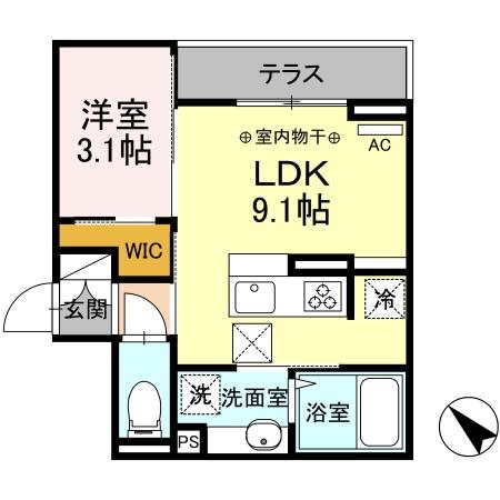 ソレール西久保 間取り