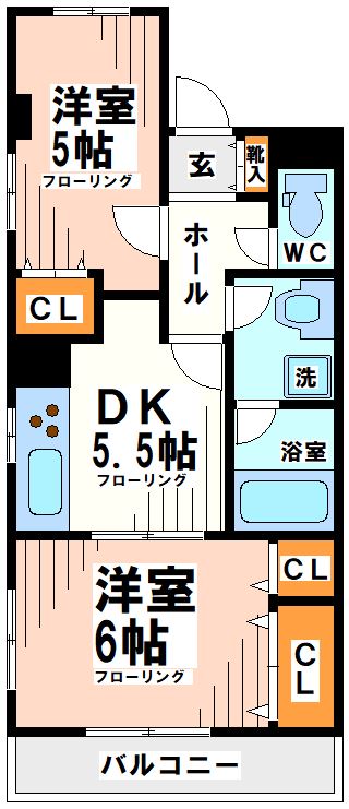 サンパークマルシオ 間取り図