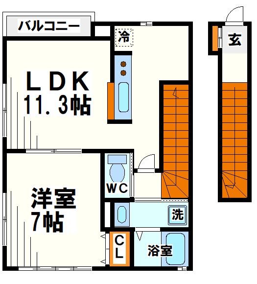 カーサフェリーチェ 間取り