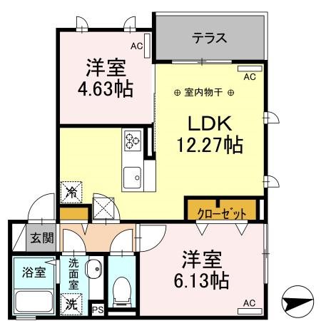 ポンテアルタ 間取り