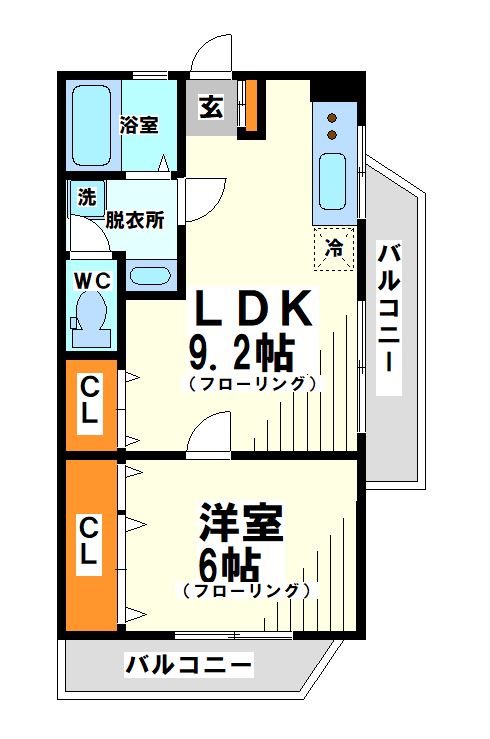 コーポ高橋　当店専任物件 間取り