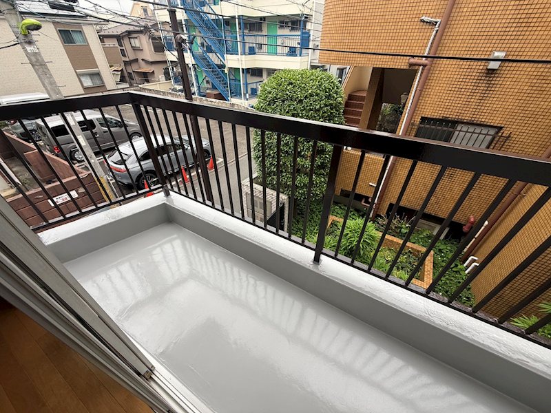 コーポ高橋　当店専任物件 ベランダ