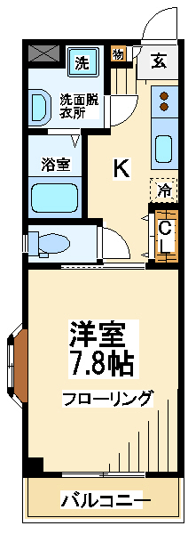 ルーブル五番館 間取り