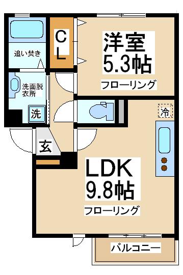 ロイヤルフラッツ上祖師谷 間取り図