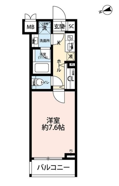プレール・ドゥーク西荻窪 間取り
