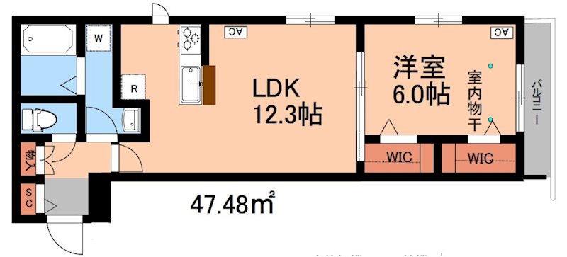 Casa Mille anni(カーサ・ミレアーニ)  間取り図