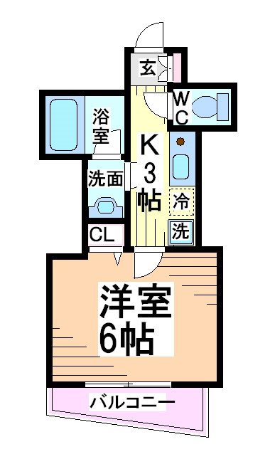 エクセランコウワ 間取り