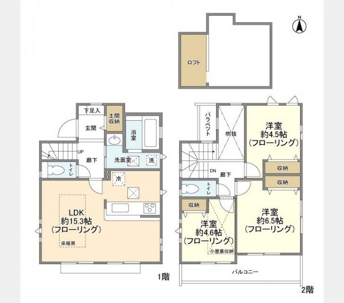 Kolet富士見ヶ丘 間取り