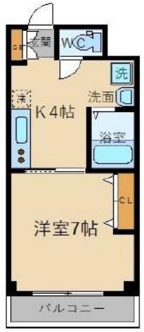 サンパラッツオ伍番館 -弊社管理物件- 間取り