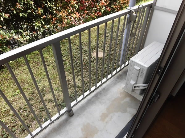 サンパラッツオ伍番館 -弊社管理物件- ベランダ