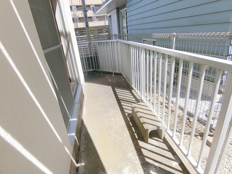 タウンコート本宿　当社管理物件  ベランダ