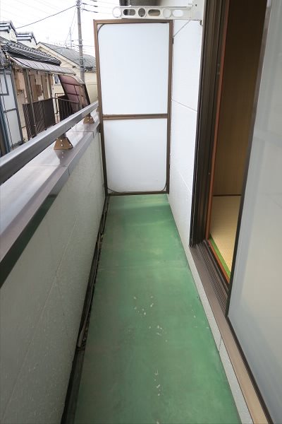 大橋壱番館 ベランダ