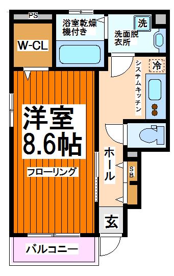 ハイム・ヤバタ 間取り