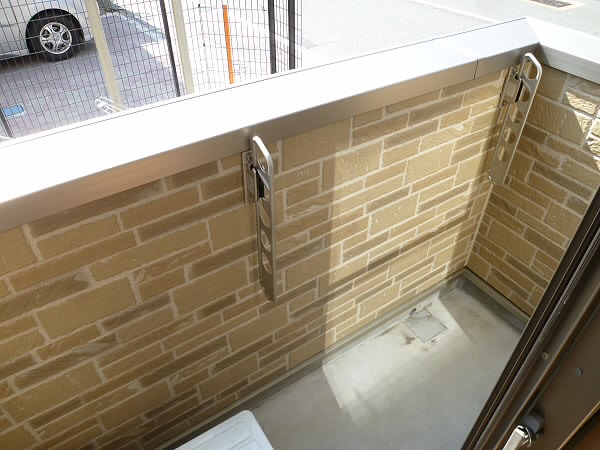 ハイム・ヤバタ ベランダ